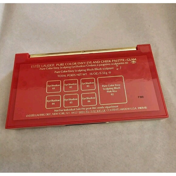 Estee Lauder Pure Color Envy Eyeshadow & Cheek Palette - Glam  ~NEW~ - Picture 4 of 5
